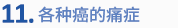 11. 各种癌的痛症